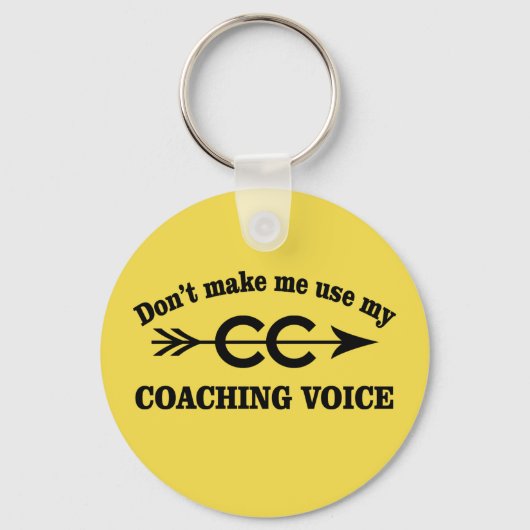 Cadeaubon Sleutelhanger voor internationale coach (Voorkant)