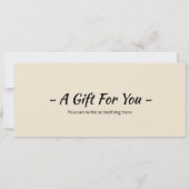 Cadeaubon Sushi Maken Workshop Kaart (Achterkant)