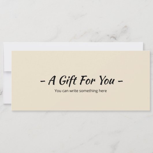 Cadeaubon Sushi Maken Workshop Kaart (Achterkant)