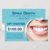 Cadeaubon Tandartspraktijk (Voorkant / Achterkant)