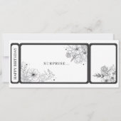 Cadeaubon Tattoo Ticket Kaart (Achterkant)