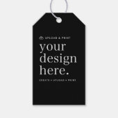 Cadeaubon Upload je ontwerp Cadeaulabel (Voorkant)