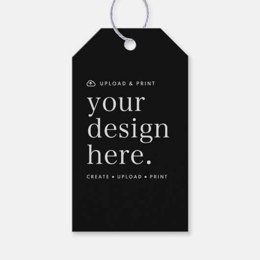 Cadeaubon Upload je ontwerp Cadeaulabel (Voorkant)