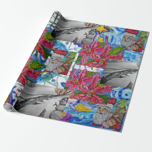 cadeaubon van Noordpool Cadeaupapier (Uitgerold)