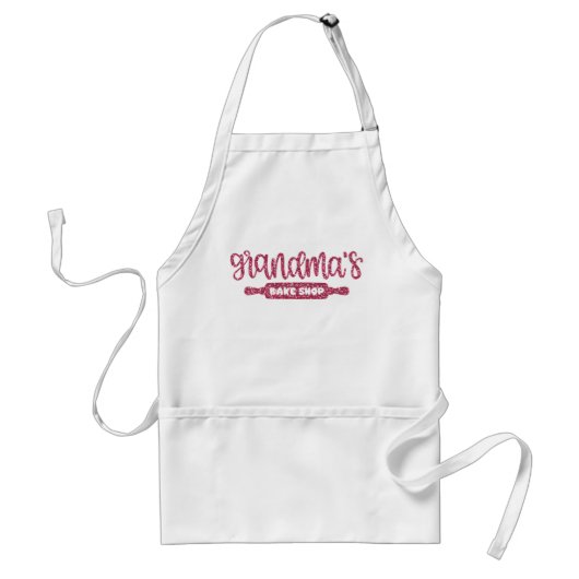 Cadeaubon van oma's bakkerij voor oma's standaard schort (Voorkant)