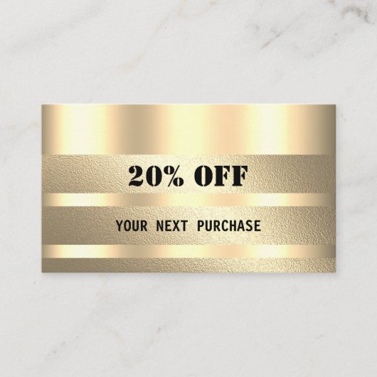 Cadeaubon Visitekaartje (Voorkant)