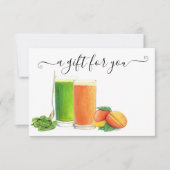 Cadeaubon Voedingsdeskundige Smoothie (Voorkant)