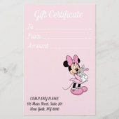 Cadeaubon voor 10 vellen briefpapier (Voorkant)