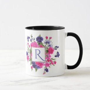 Cadeaubon voor aangepast monogram Moederdag Mok