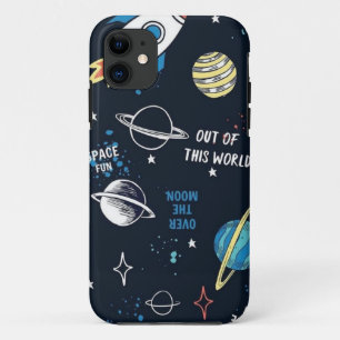 Cadeaubon voor astronaut in de ruimte, sterrenstel Case-Mate iPhone case
