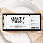Cadeaubon voor concertevent-Show elke keer Kaart<br><div class="desc">De Verrassingskaartje van de Gebeurtenis van het concert om het even welke Occasion Uitnodiging.</div>
