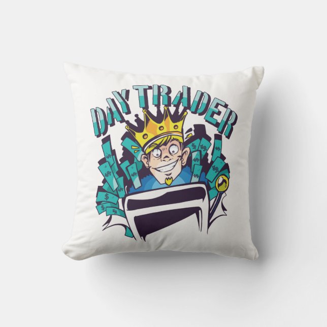 Cadeaubon voor daghandelaar kussen (Voorkant)