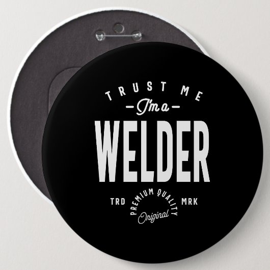 Cadeaubon voor de functie Welder Ronde Button 6,0 Cm (Voorkant /achterkant)