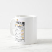 Cadeaubon voor diergeneeskunde student koffiemok (Voorkant links)
