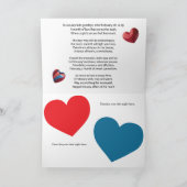  cadeaubon voor een februari date nacht bedankkaart (Binnen)