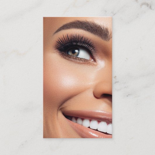 Cadeaubon voor eigen gebruik voor zakelijke merken visitekaartje (Voorkant)