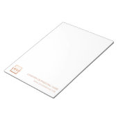 Cadeaubon voor eigen Logo bedrijf Notitieblok (Schuin)