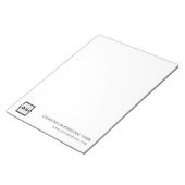 Cadeaubon voor eigen Logo bedrijf Notitieblok (Schuin)