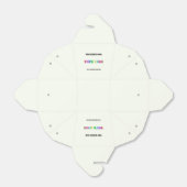 Cadeaubon voor favoriete Logo met naam Website Bedankdoosjes (Uitgevouwen)