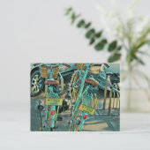 Cadeaubon Voor Fietser Briefkaart (Staand voorkant)