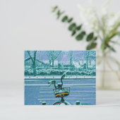 Cadeaubon voor fietsliefhebber briefkaart (Staand voorkant)