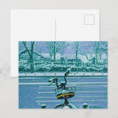 Cadeaubon voor fietsliefhebber briefkaart (Voorkant / Achterkant)