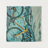 Cadeaubon voor fietsliefhebber wandkleed (Voorkant (horizontaal))