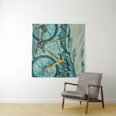 Cadeaubon voor fietsliefhebber wandkleed (In Situ (horizontaal))