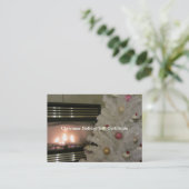 Cadeaubon voor Fireplace en kerstbomen Kortingskaartje (Staand voorkant)