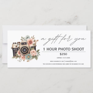 Cadeaubon voor fotosessie