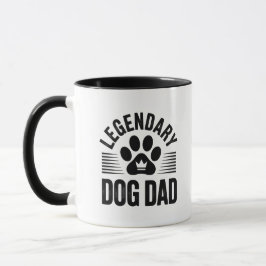 Cadeaubon voor hondenpapa - Legendontwerp voor hon Mok
