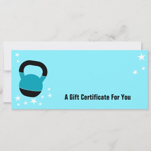 Cadeaubon voor Kerstperiode Prestatie (Voorkant)