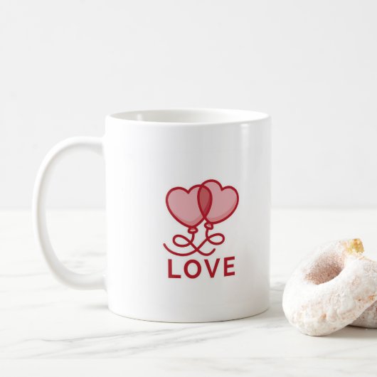 Cadeaubon voor koffieliefhebbers koffiemok (Met donut)