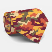Cadeaubon voor koppels met camouflageprint stropdas (Opgerold)