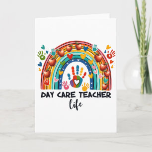 Cadeaubon Voor Leraar Dagopvang Leraar Leven Kaart