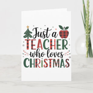 Cadeaubon Voor Leraar Gewoon Een Leraar Die Kers Kaart