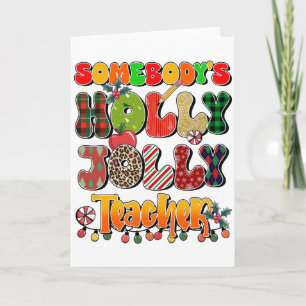 Cadeaubon Voor Leraar Iemands Kerstmis Is Leuk L Kaart