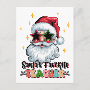 Cadeaubon Voor Leraar Sinterklaas' Favoriete Ler Uitnodiging Briefkaart