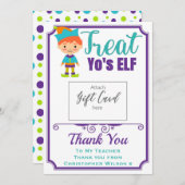 Cadeaubon voor Lerarendag: Verwenn jezelf (Voorkant / Achterkant)