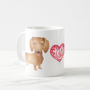 Cadeaubon voor liefhebbers van mignie hondjes, car koffiemok