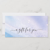 Cadeaubon voor luxe kapsalon (Voorkant)
