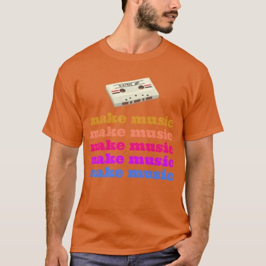 Cadeaubon voor Make Music T-shirt (Voorkant)