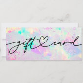 cadeaubon voor minerale edelsteen (Voorkant)