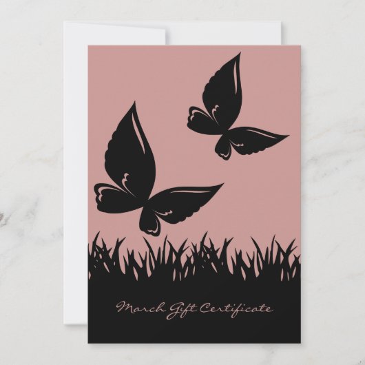 Cadeaubon voor Modern Haarstylist March (Voorkant)