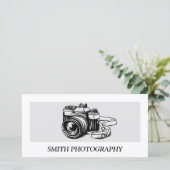 Cadeaubon voor moderne camerafotograaf (Staand voorkant)