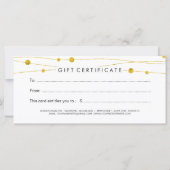 Cadeaubon voor moderne en grafische voorval (Achterkant)