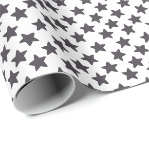 Cadeaubon voor Navy Blue Kerstvakantie Ster Cadeaupapier