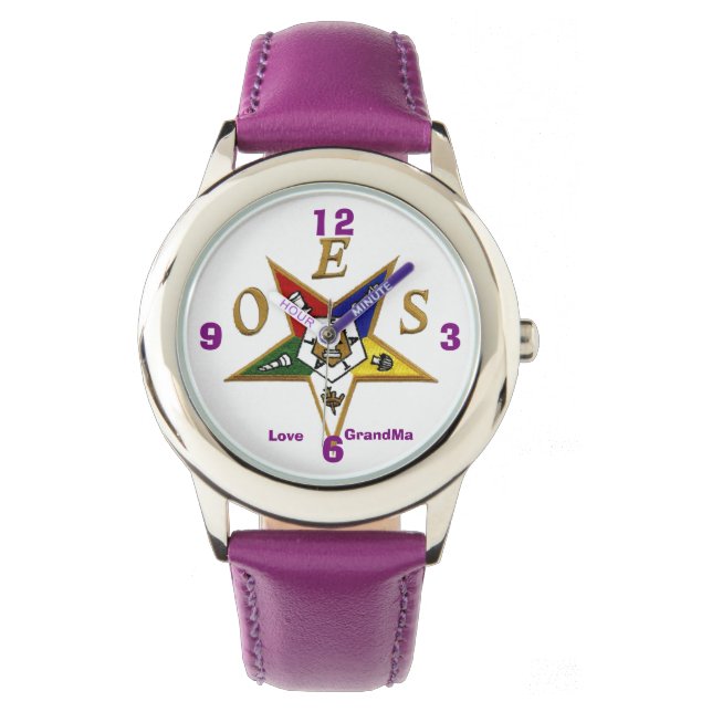 Cadeaubon voor oma horloge (Voorkant)