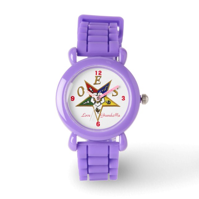 Cadeaubon voor oma horloge (Voorkant)