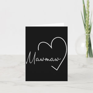 Cadeaubon voor oma kerst moederdag voor vrouwen Ma Kaart